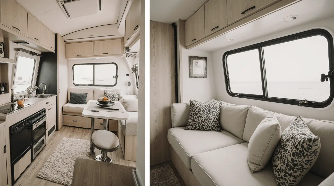 small caravan interior ideas