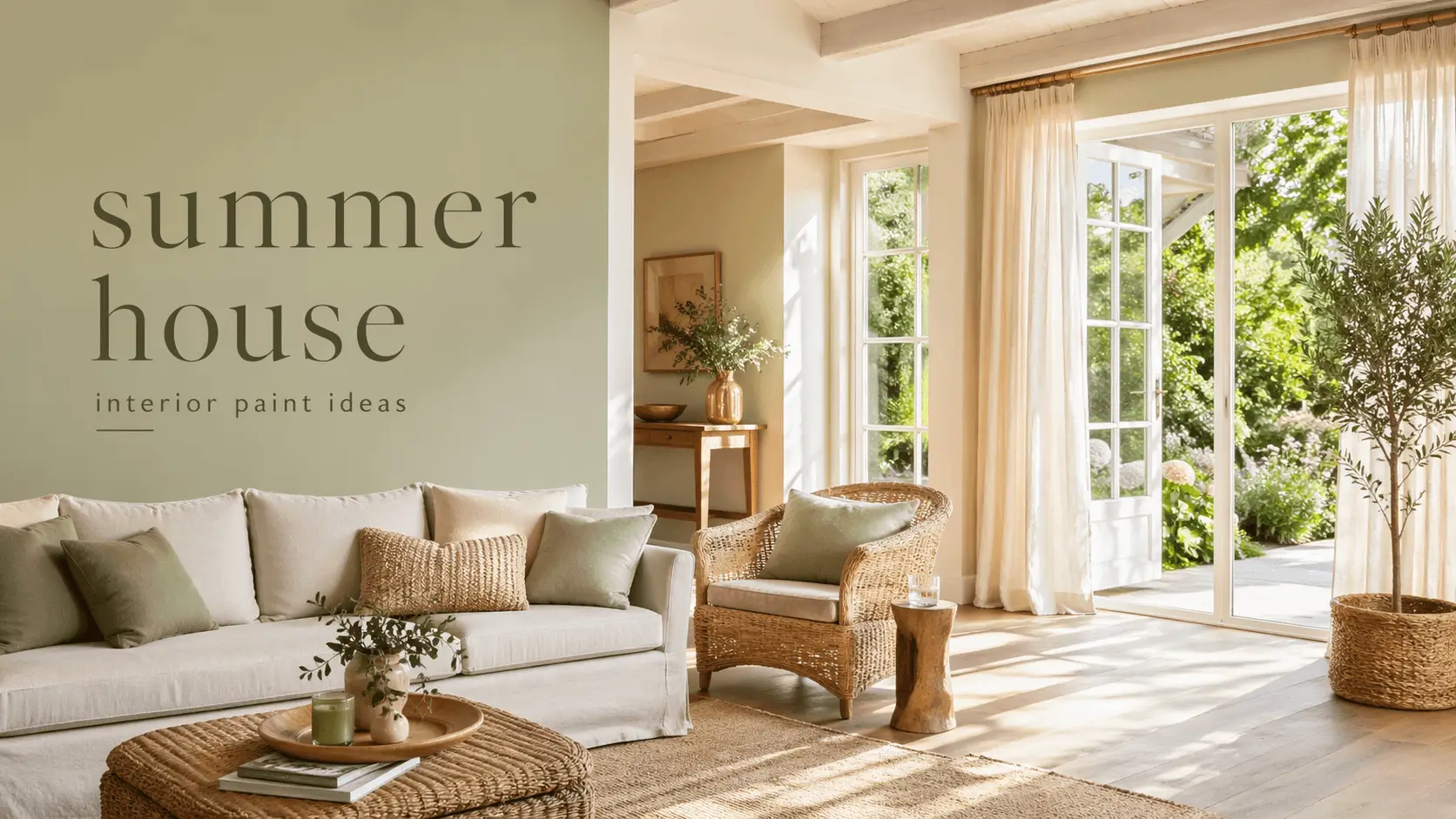 summer house interior paint ideas