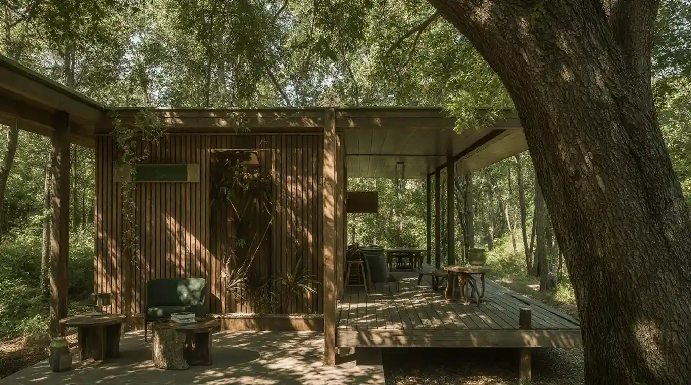 tree house interior