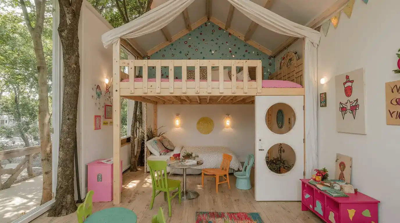 tree house interior