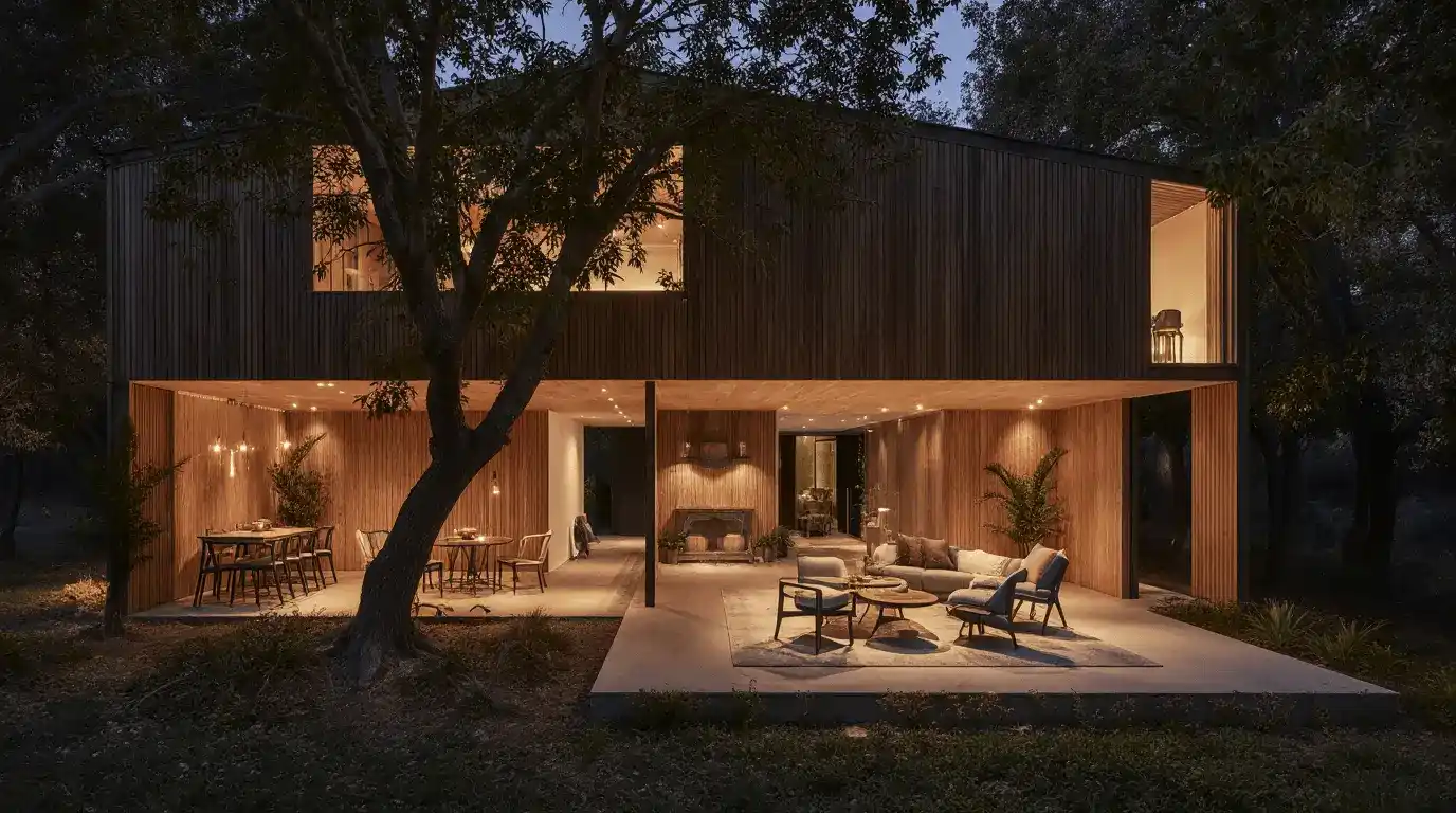 tree house interior