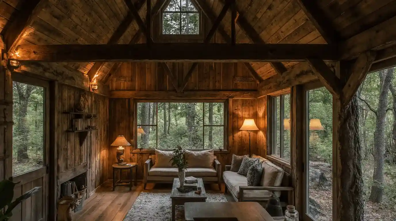 tree house interior