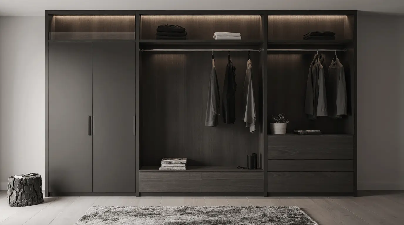 wardrobe interior fittings ideas