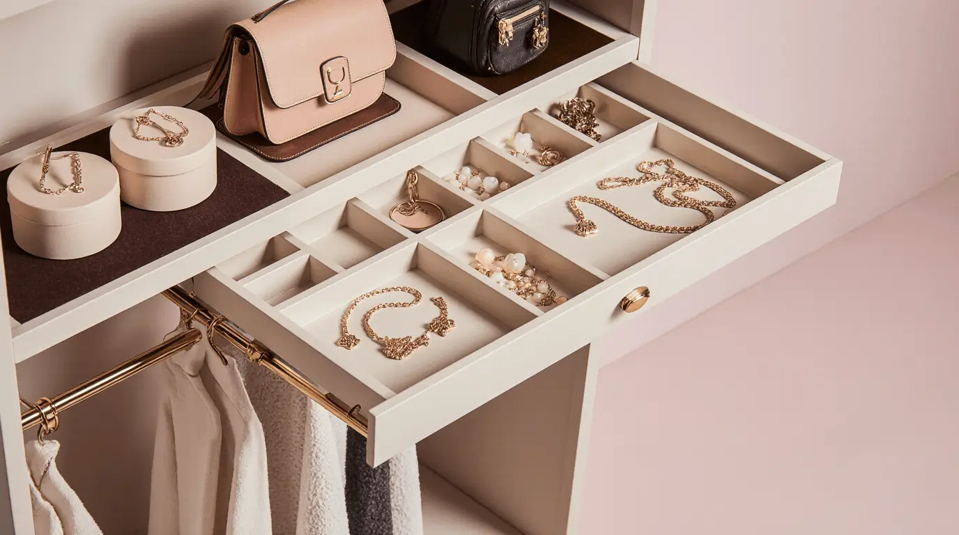 wardrobe interior fittings ideas