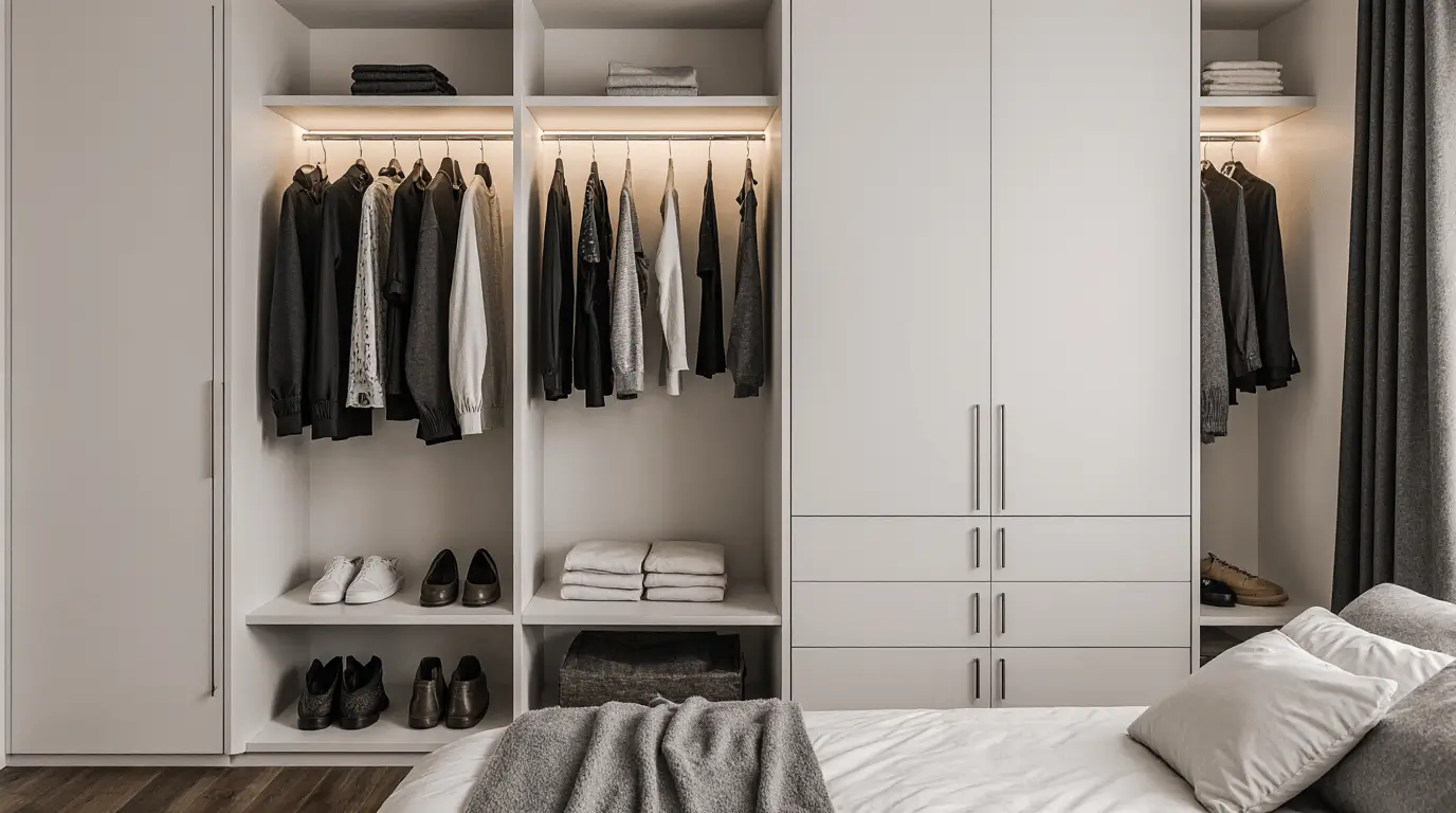 wardrobe interior fittings ideas