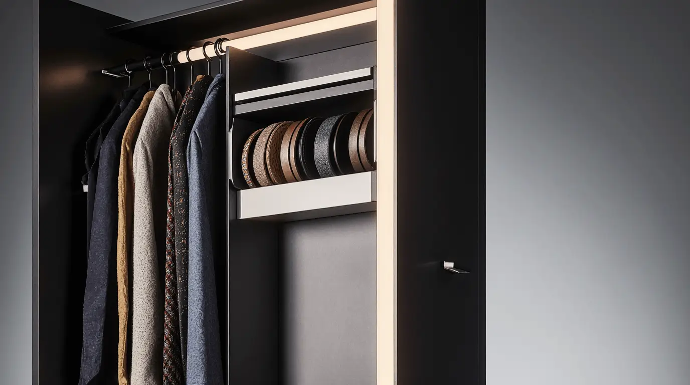 wardrobe interior fittings ideas