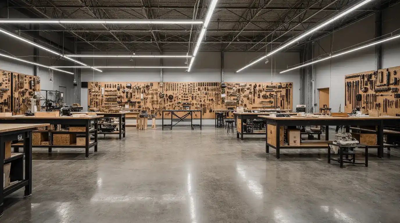 workshop interior design