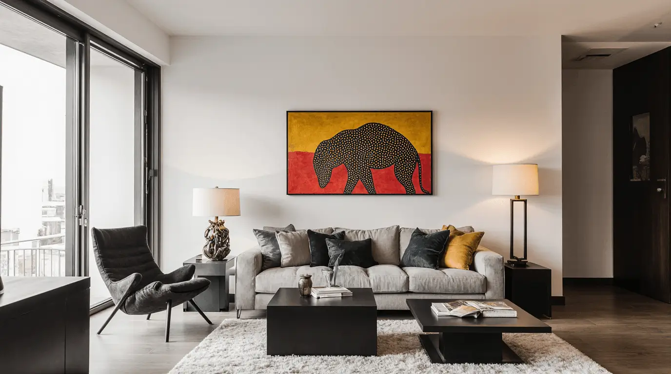 african art interior design