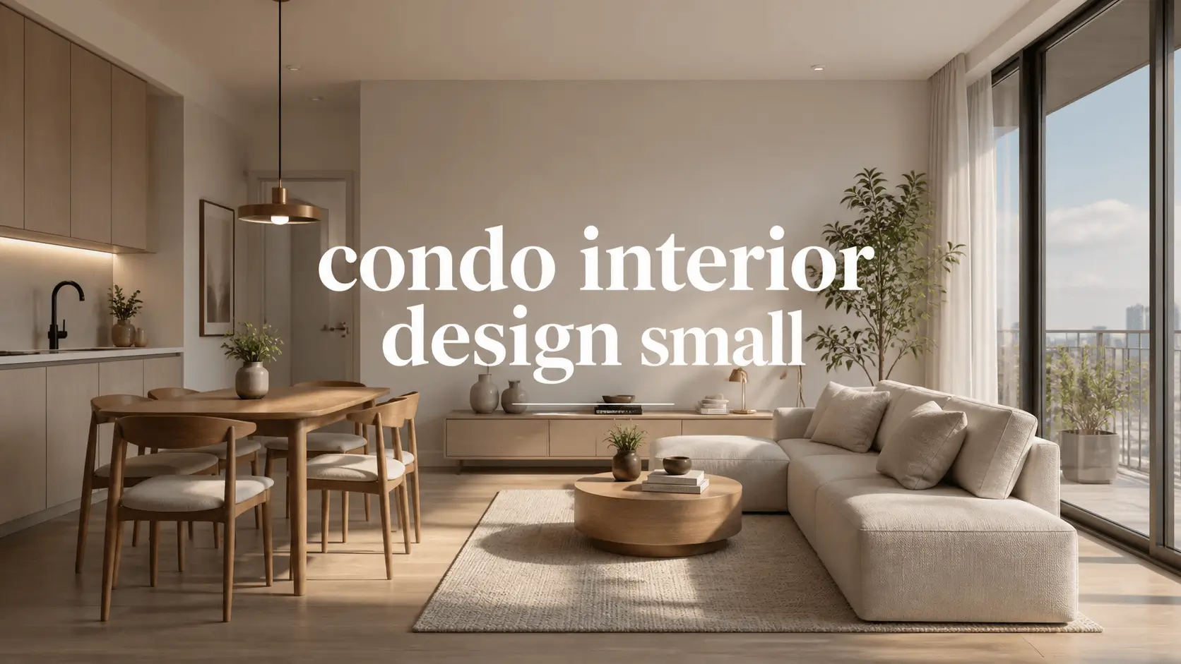condo interior design small