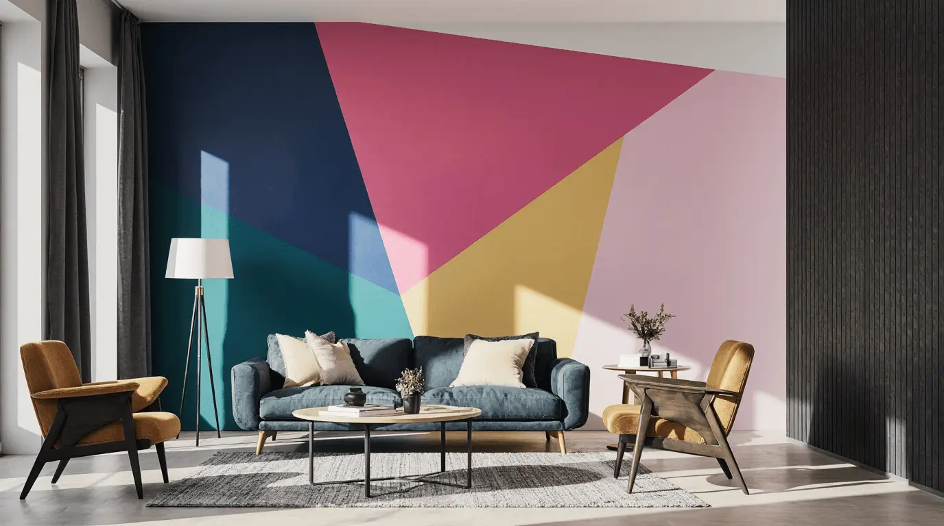 geometric shapes in interior design