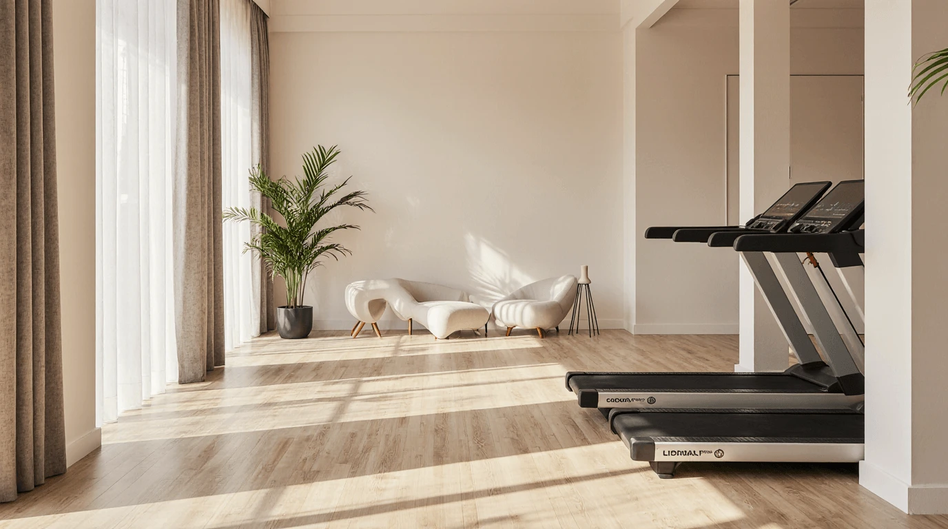 interior gym wall design