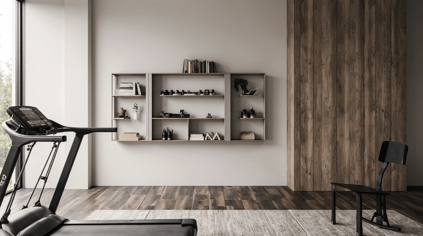 interior gym wall design