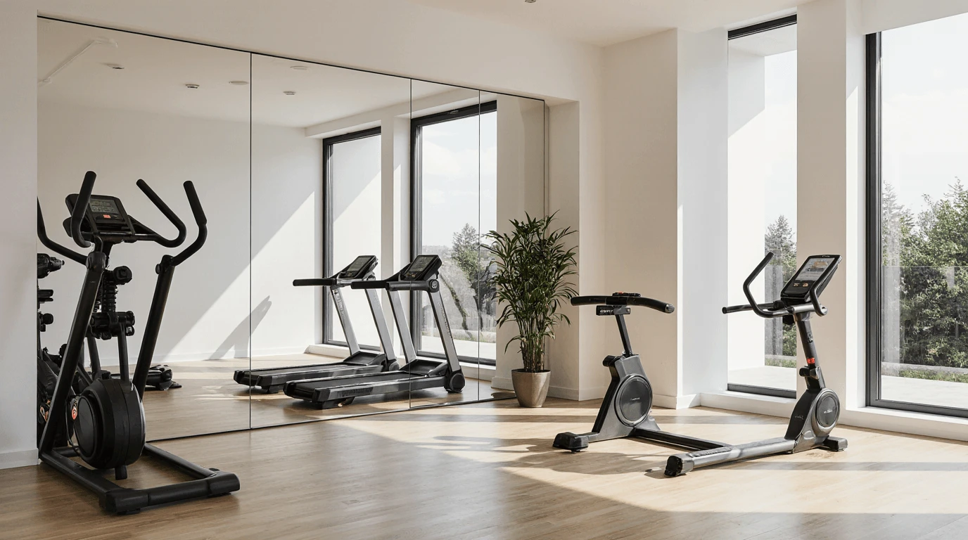 interior gym wall design