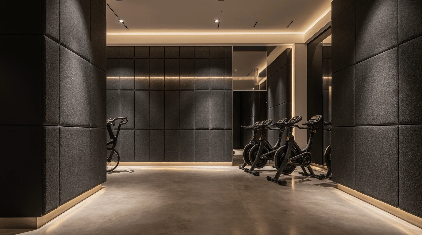 interior gym wall design