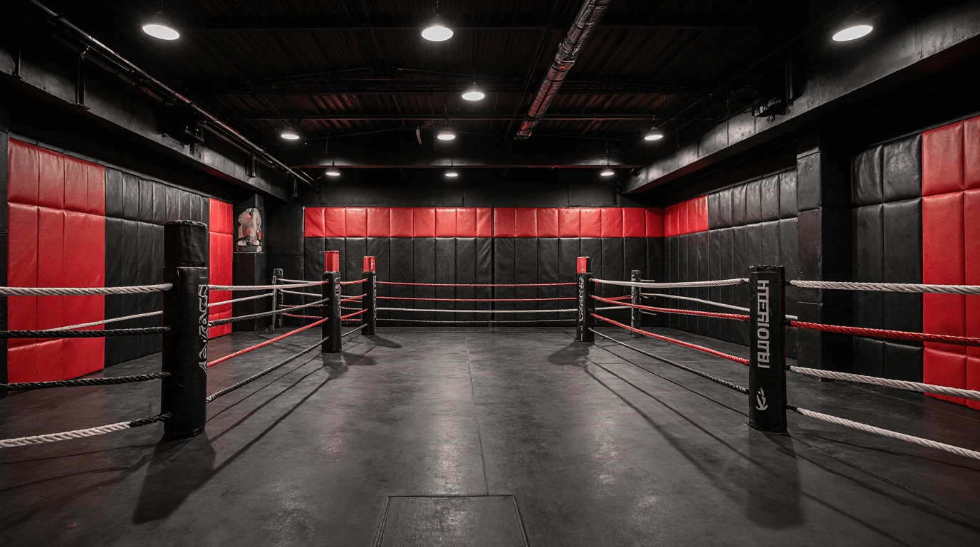 interior gym wall design