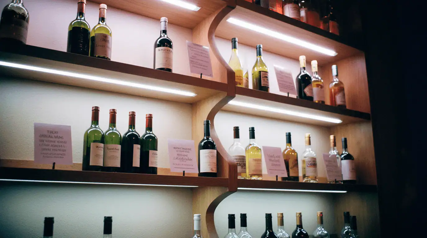 liquor store interior design