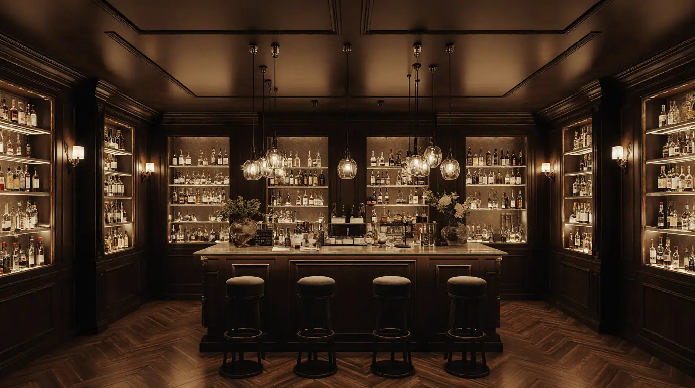 liquor store interior design