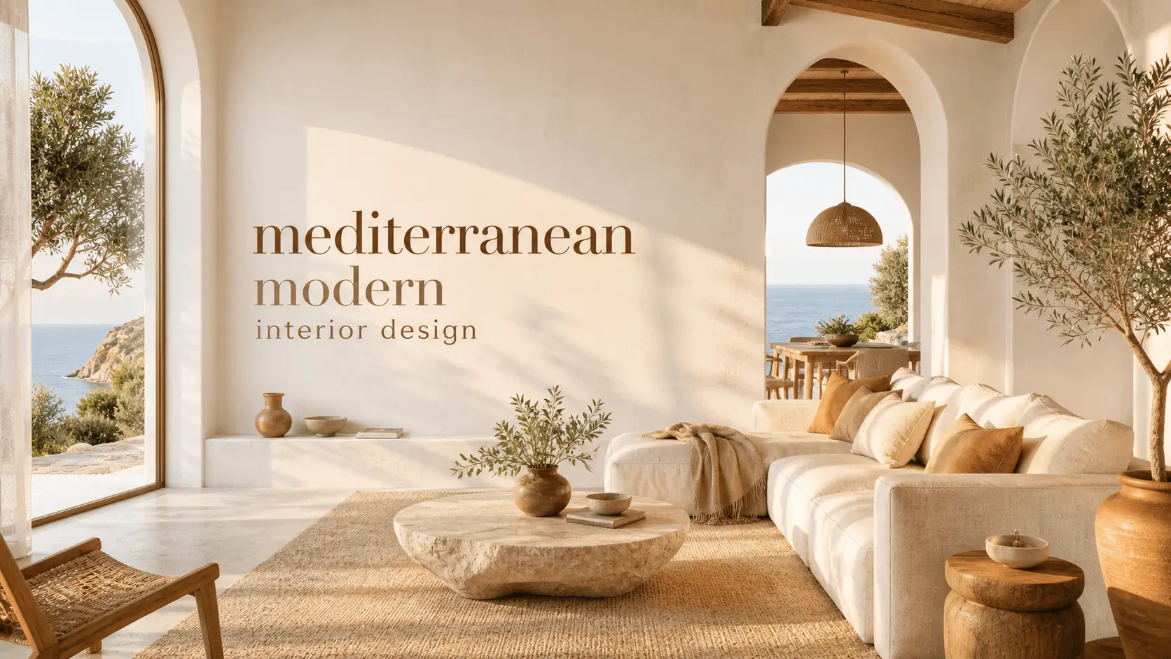 mediterranean modern interior design