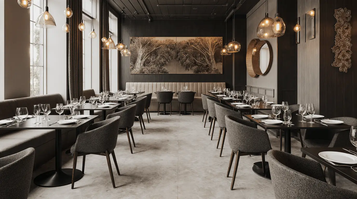 modern restaurant interior design ideas