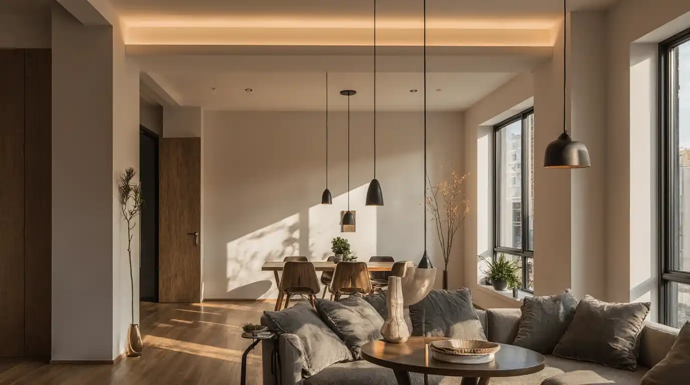 row house interior design