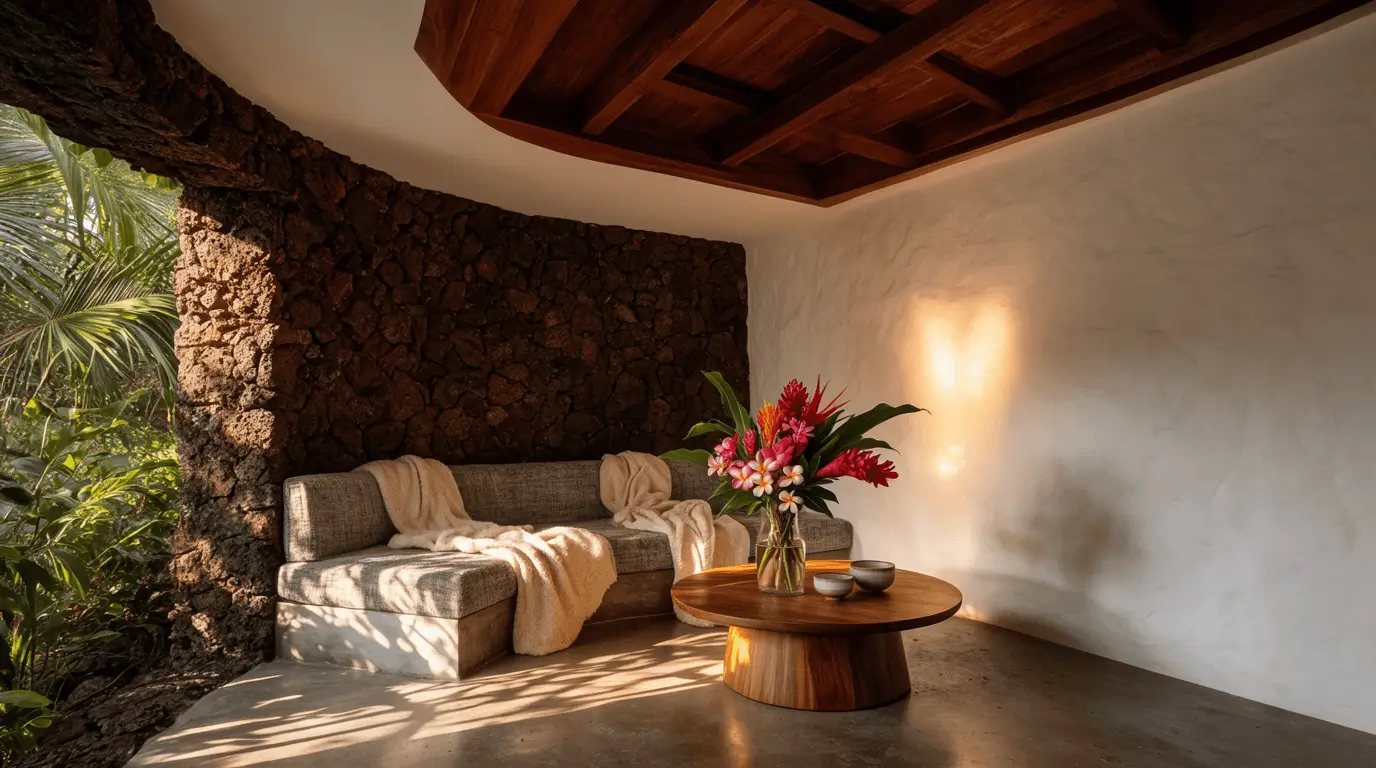 tropical hawaiian interior design