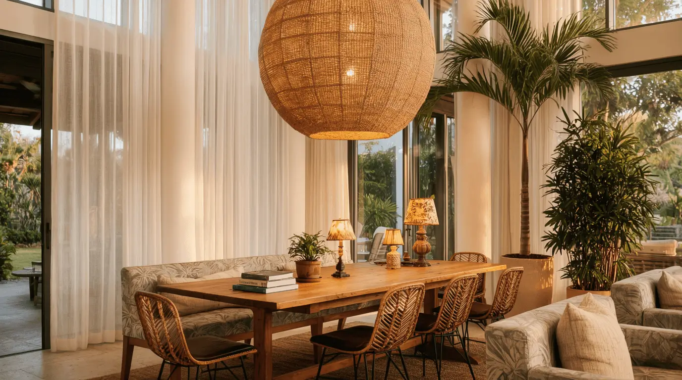 tropical hawaiian interior design