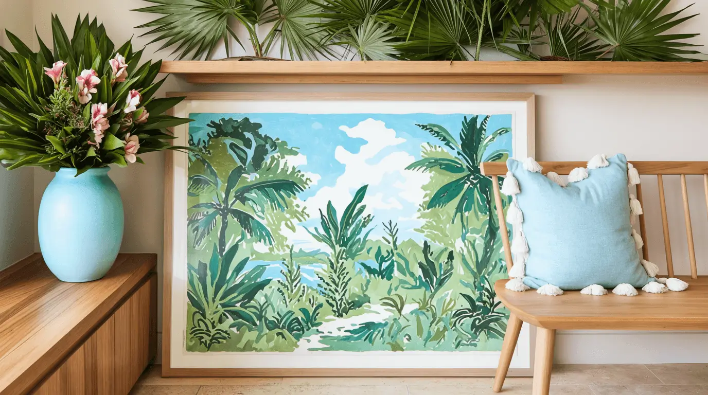 tropical hawaiian interior design