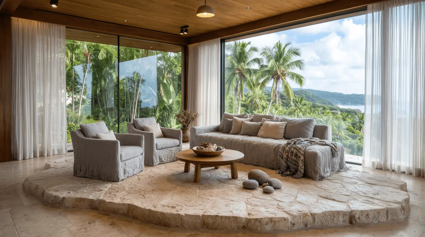 tropical hawaiian interior design