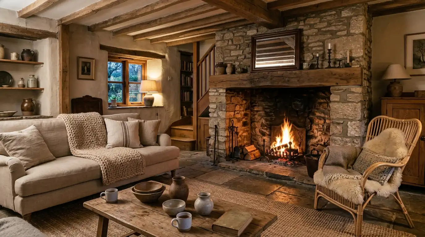 cottage style interior