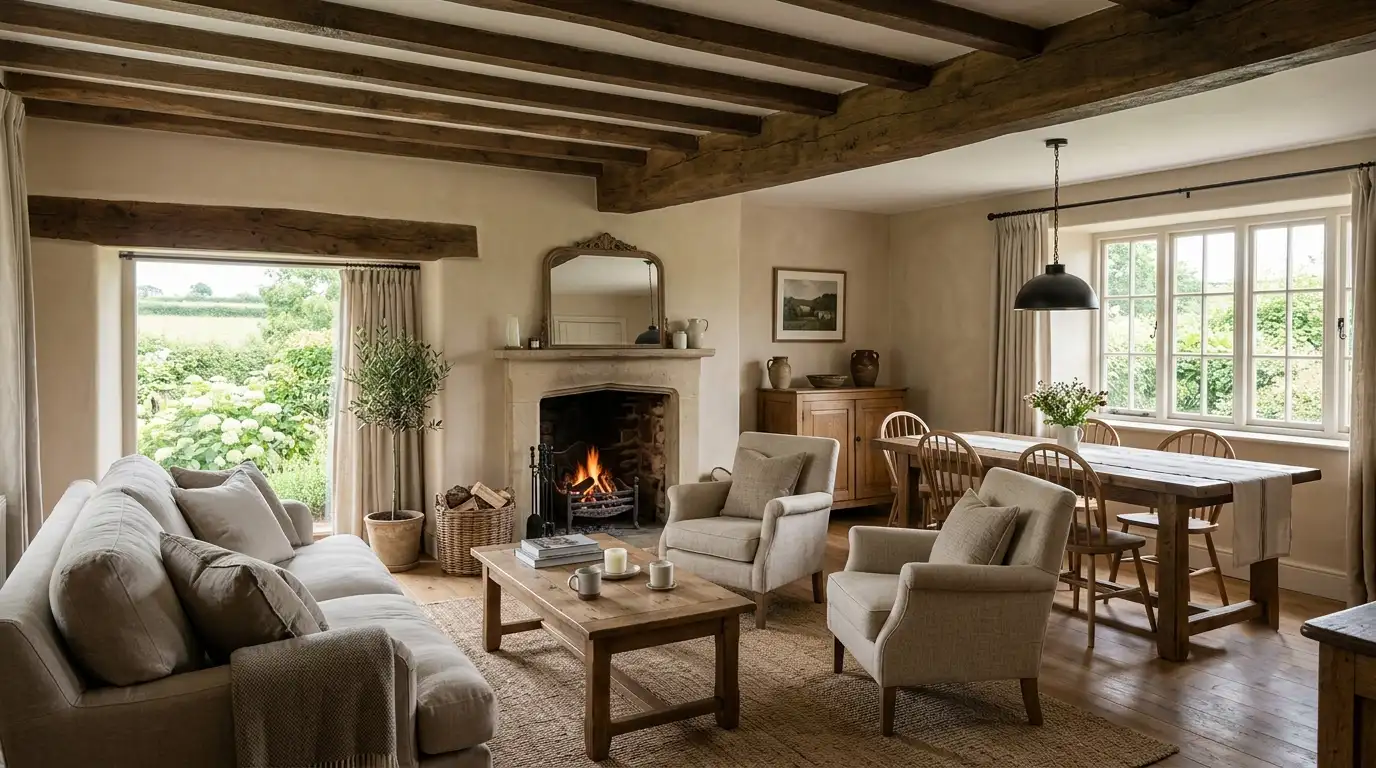 cottage style interior