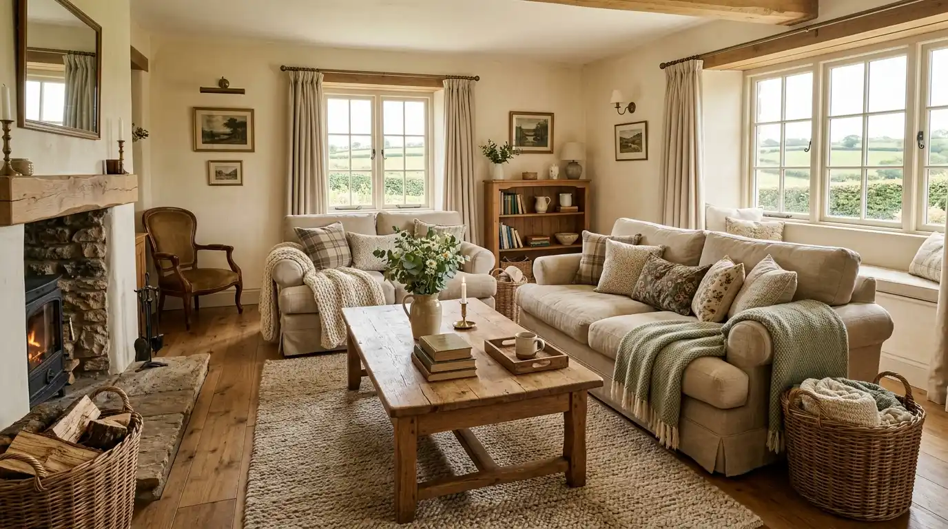 country style living room