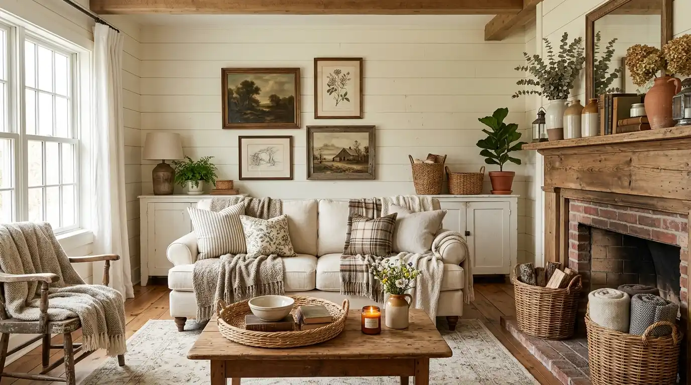 country style living room