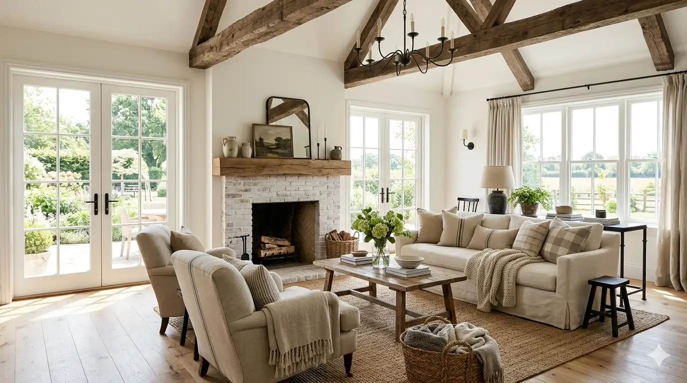 country style living room
