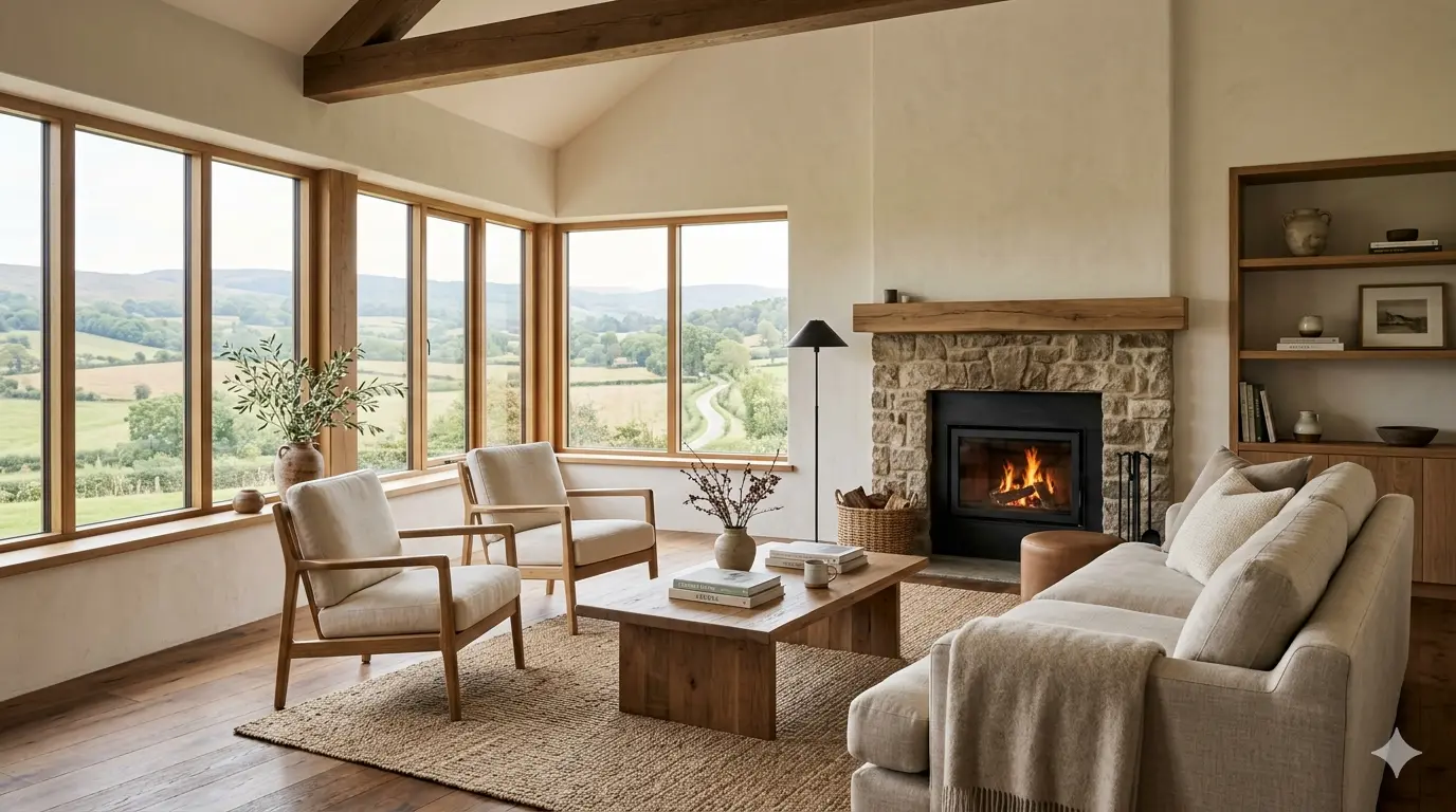 country style living room