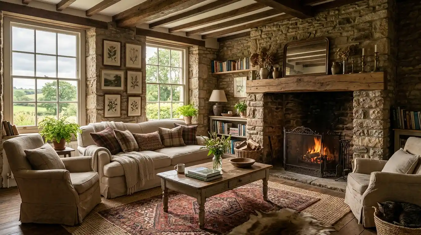 country style living room