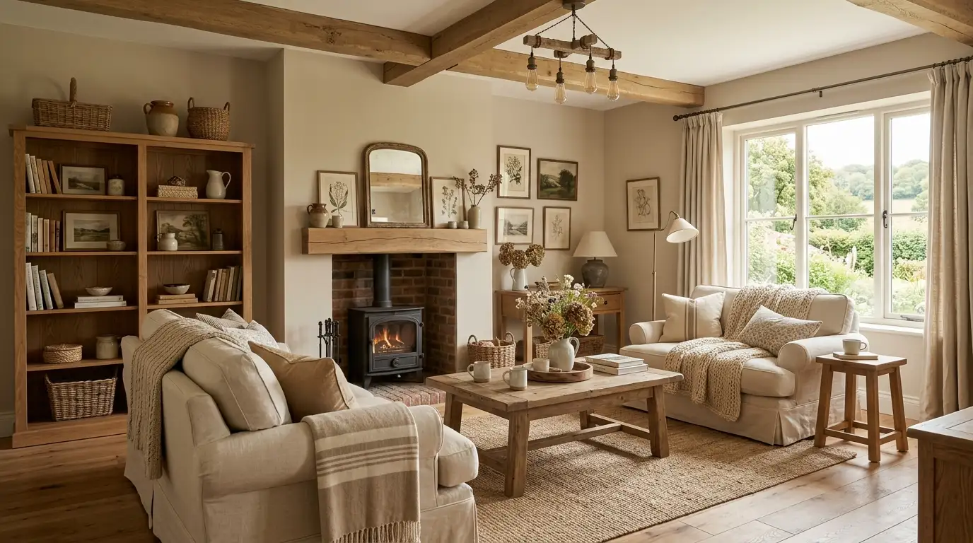 country style living room
