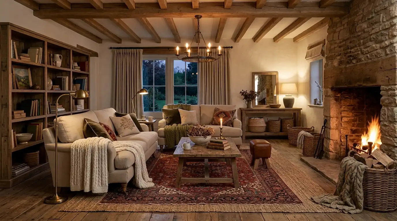 country style living room