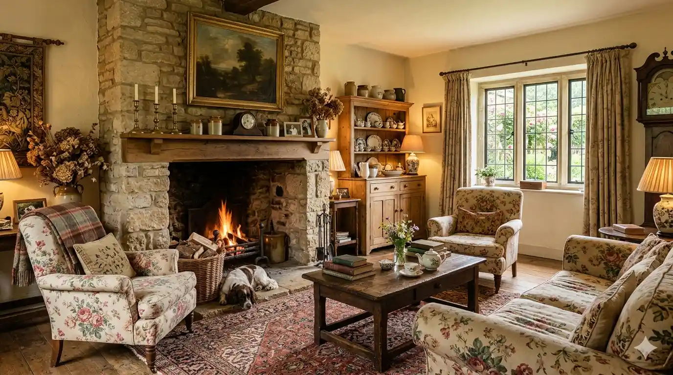 country style living room