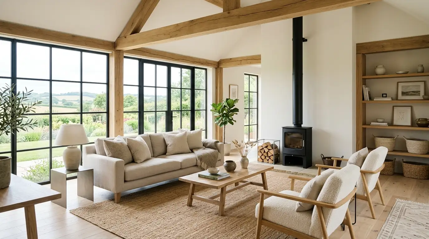 country style living room