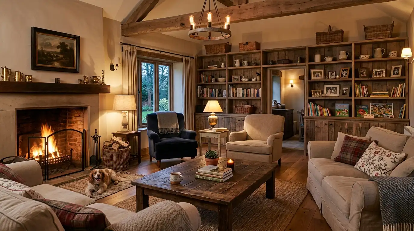 country style living room