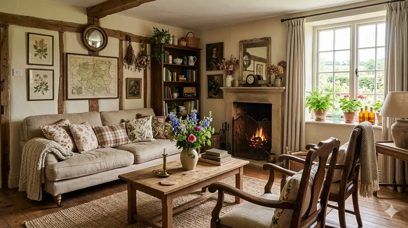 country style living room