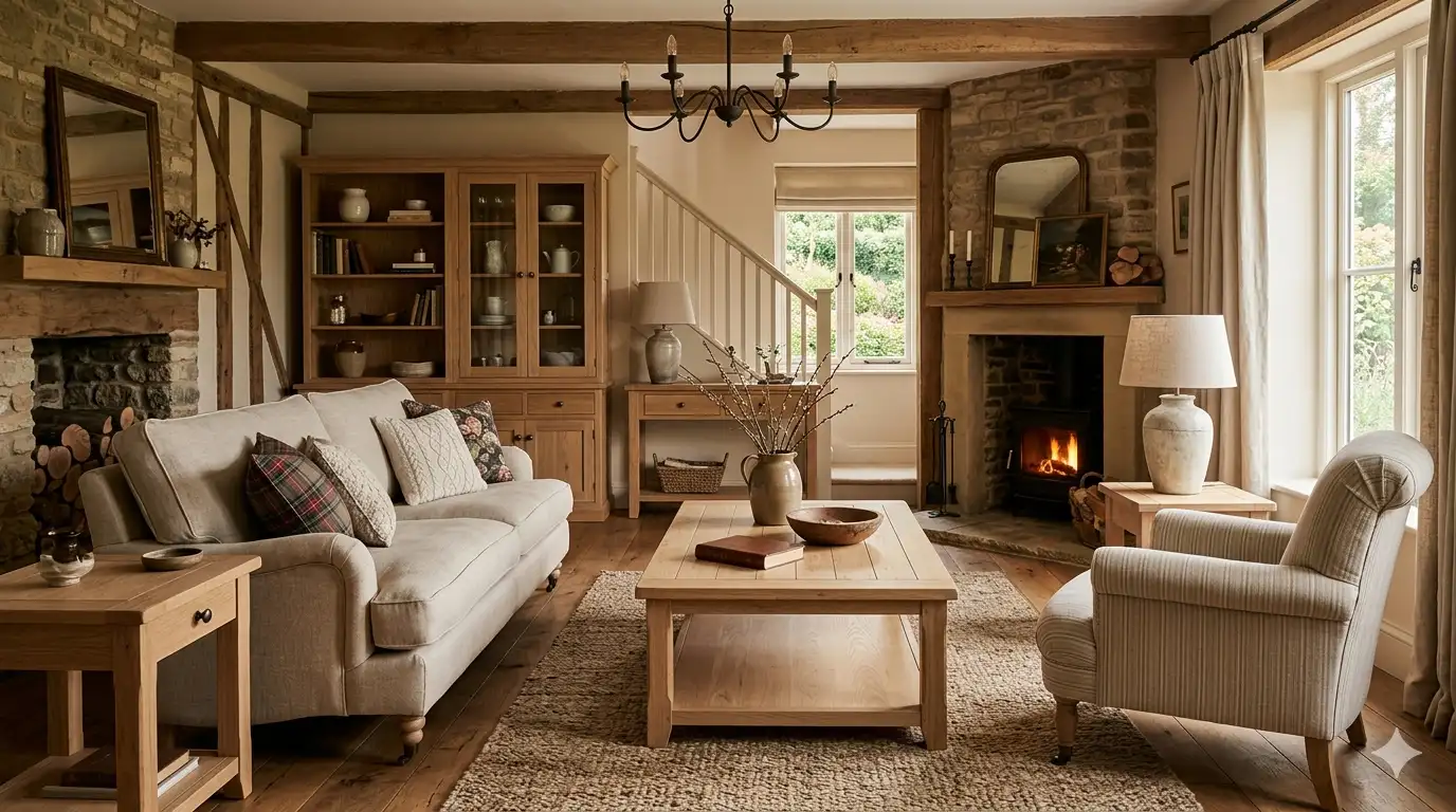 country style living room