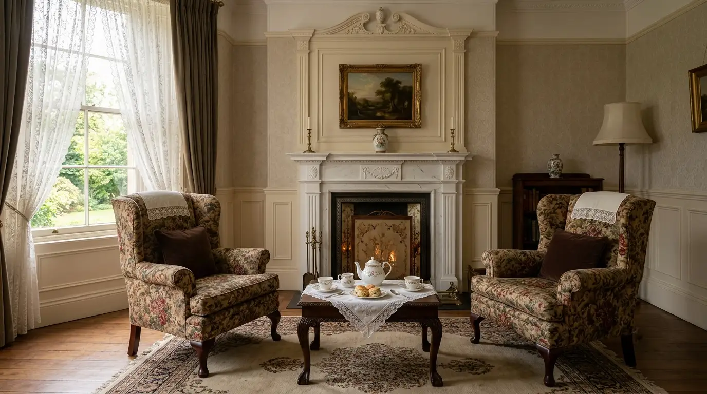 edwardian drawing room