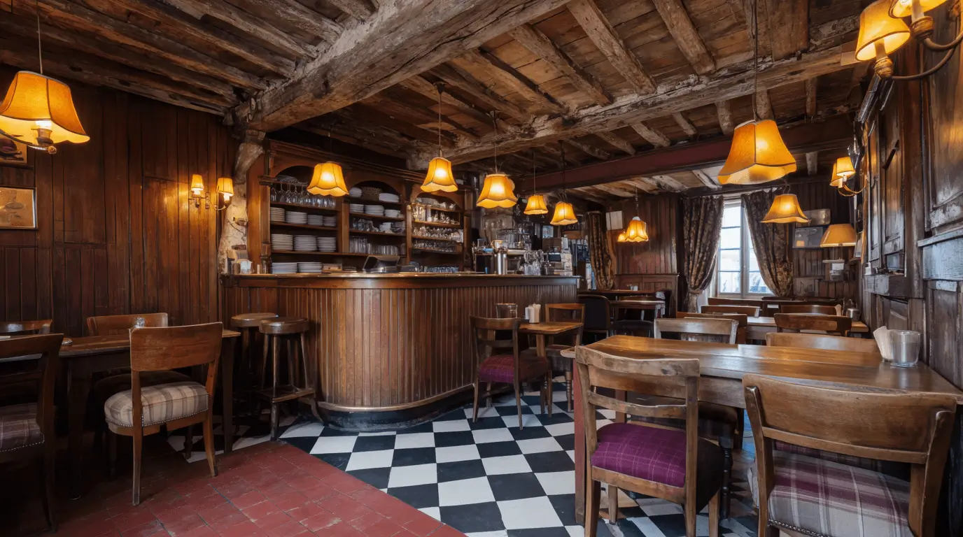 french restaurant interior design