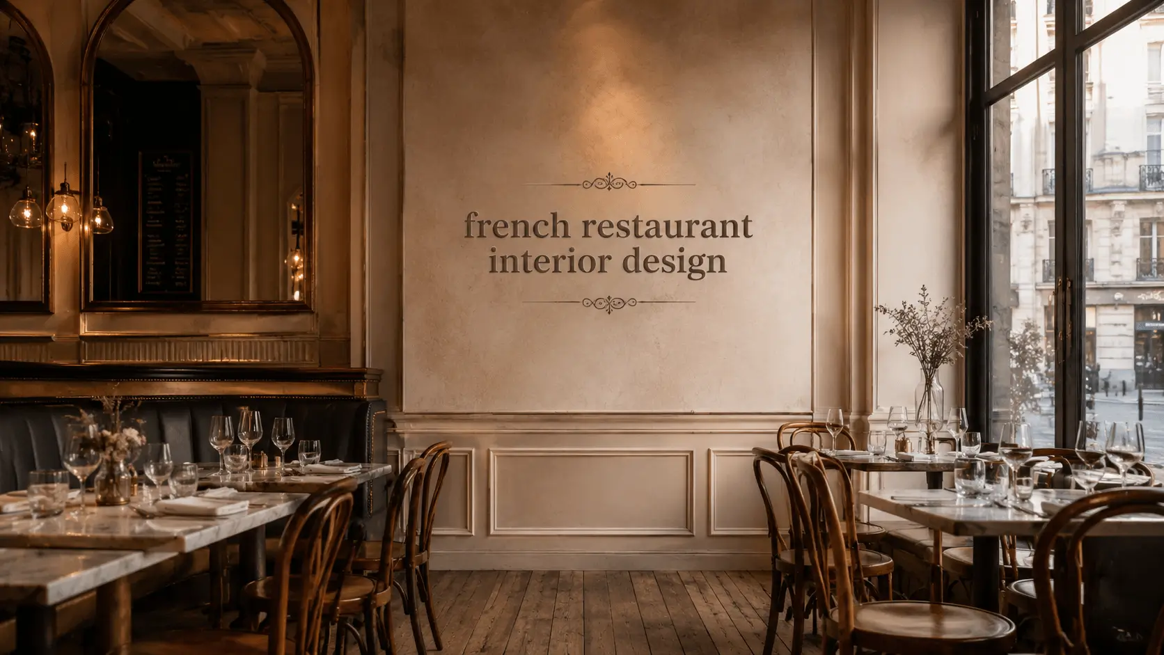 french restaurant interior design