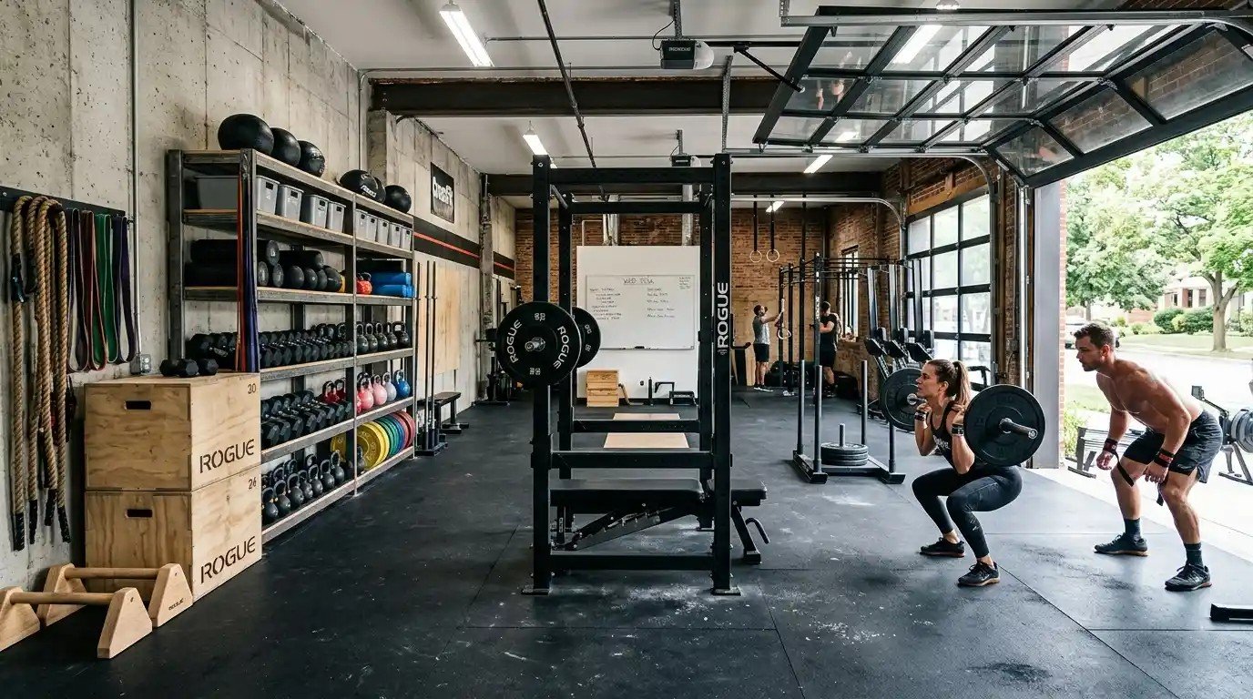 home crossfit gym ideas