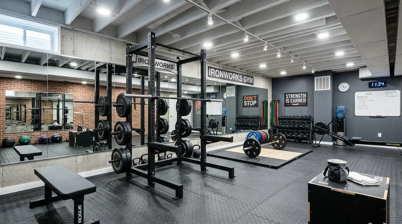 home crossfit gym ideas