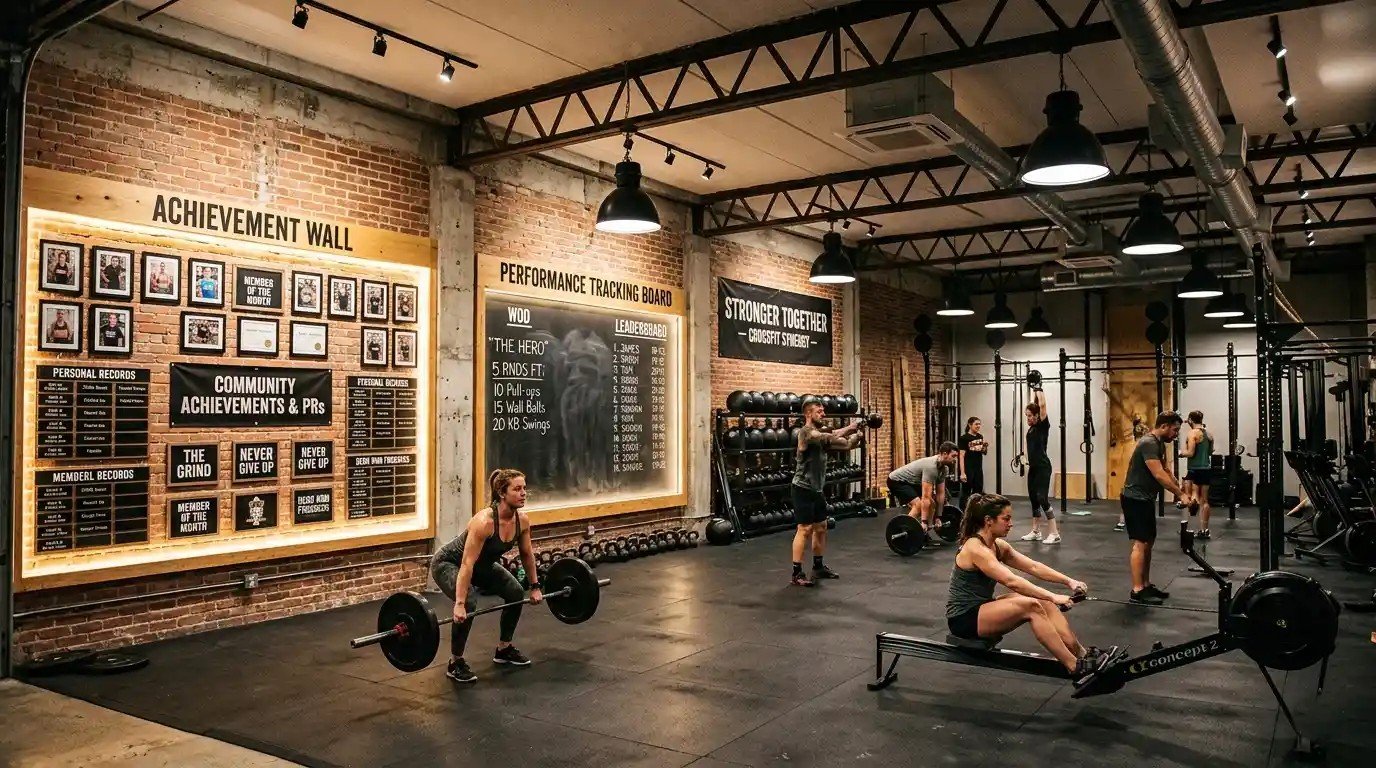 home crossfit gym ideas
