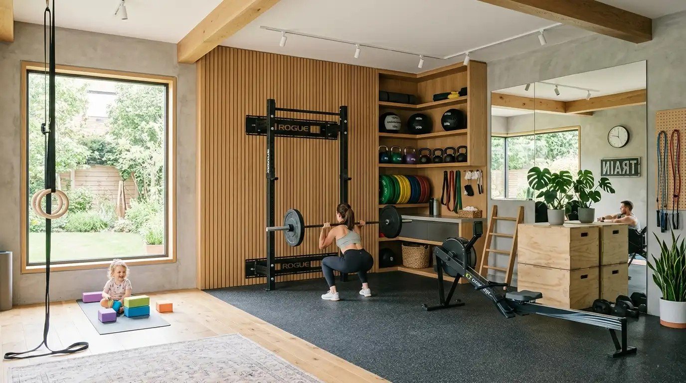 home crossfit gym ideas