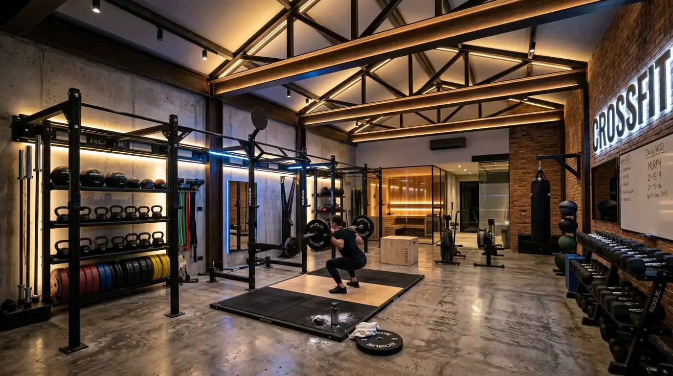 home crossfit gym ideas